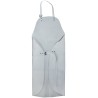 Tablier de soudeur en croûte de cuir bovin blanc