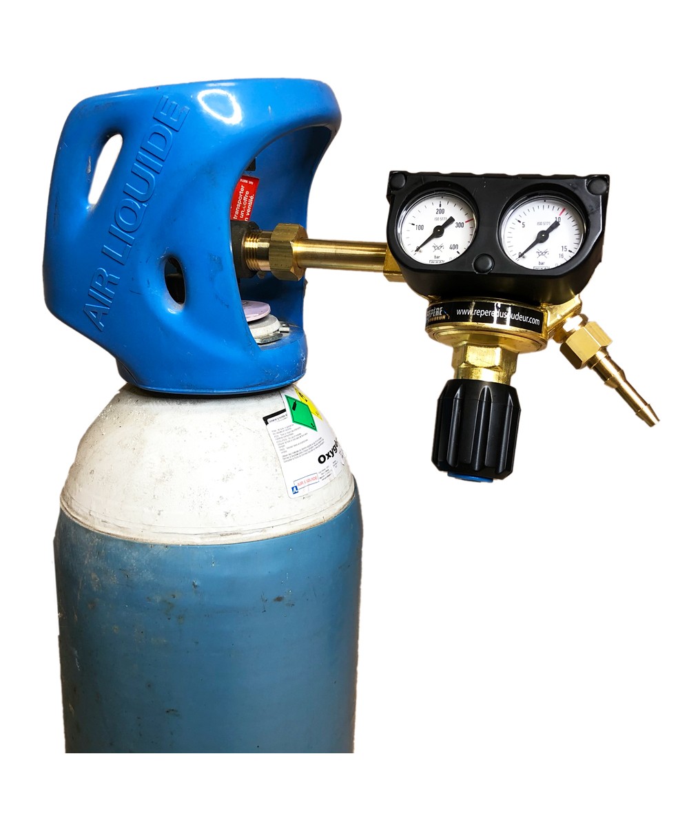 Manodétendeur Oxygène Zéphyr Blindé 16 ou 25/400 Bars