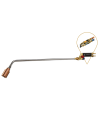 Chalumeau chauffeur Vulcain 3 lance 700 mm avec clapet Anti-Retour Grand Débit Oxygène / Propane (GPL)